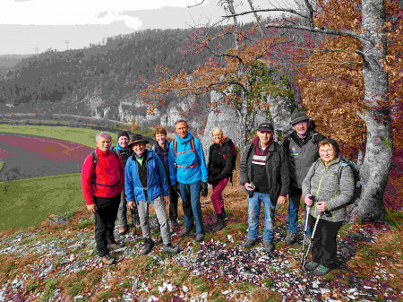 Jahresabschlusswanderung der DAV-Sektion Pfullendorf